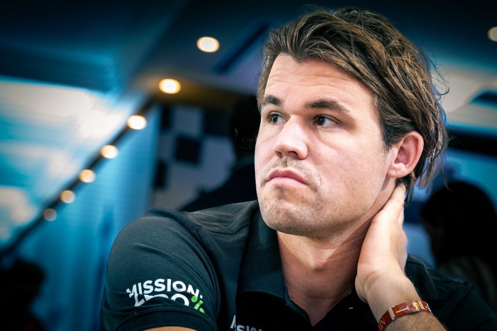 Magnus Carlsen. Foto: ECC23
