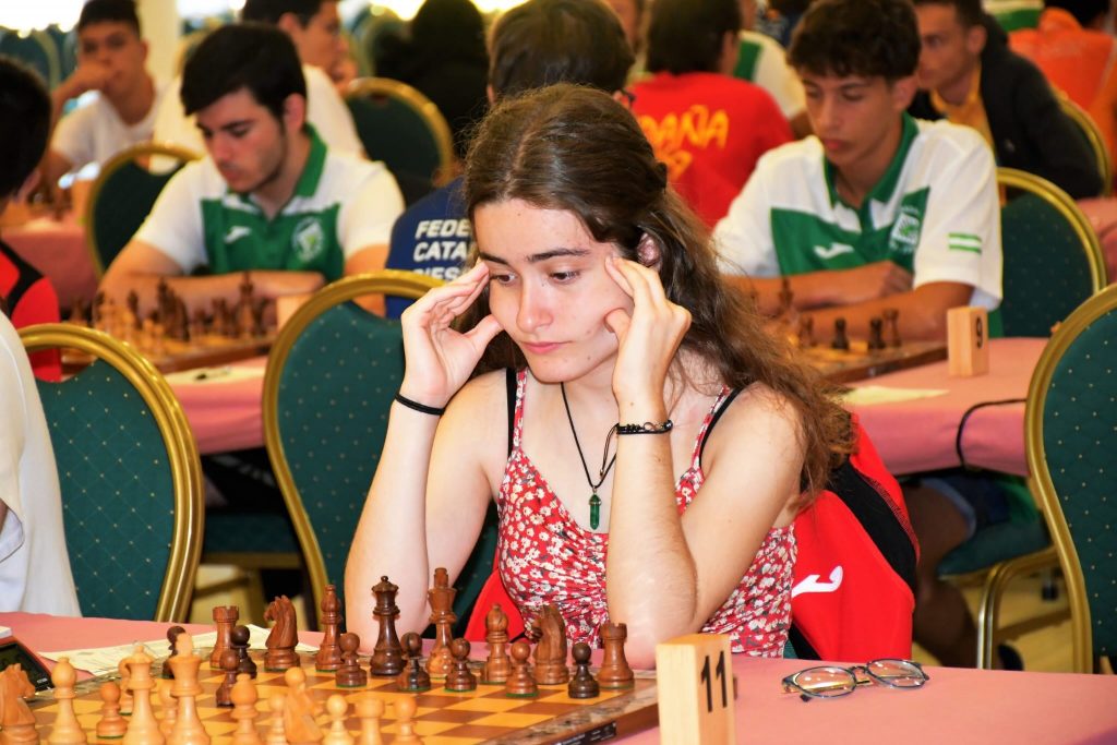 Leyre Abrisqueta, en el Campeonato de España. Foto: FEDA