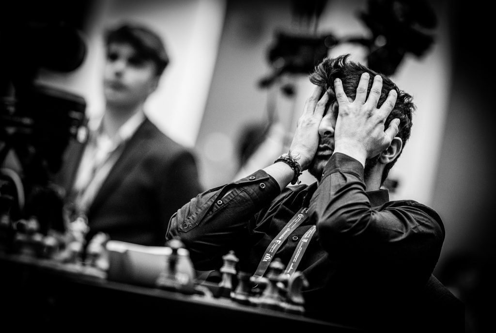 Vidit Santosh Gujrathi acabó en una dolorosa cuarta posición. Foto: Lennart Ootes / FIDE