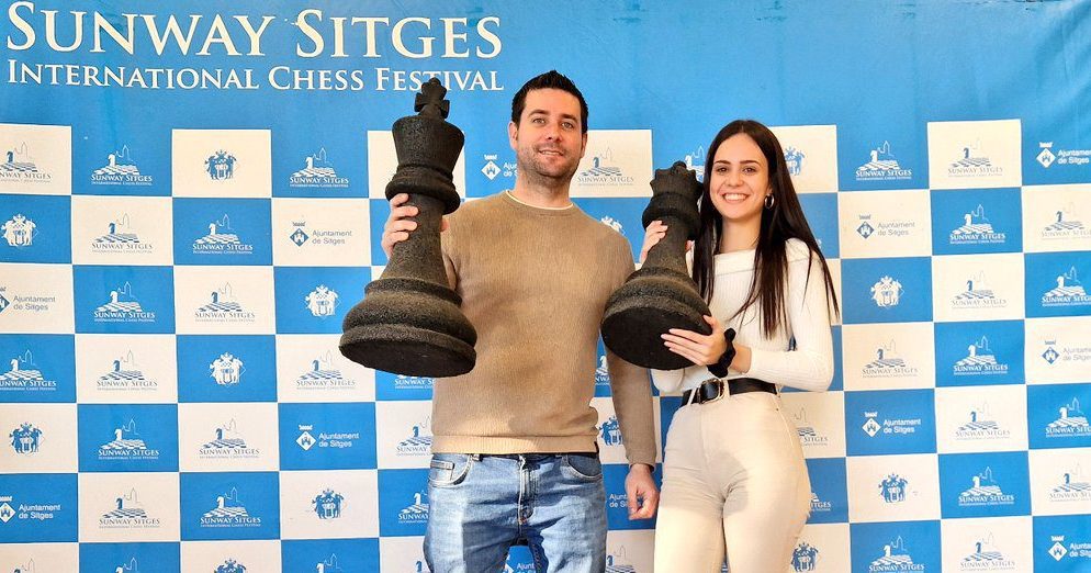 José Carlos Ibarra y Adhara Rodríguez, campeones de España de parejas mixtas