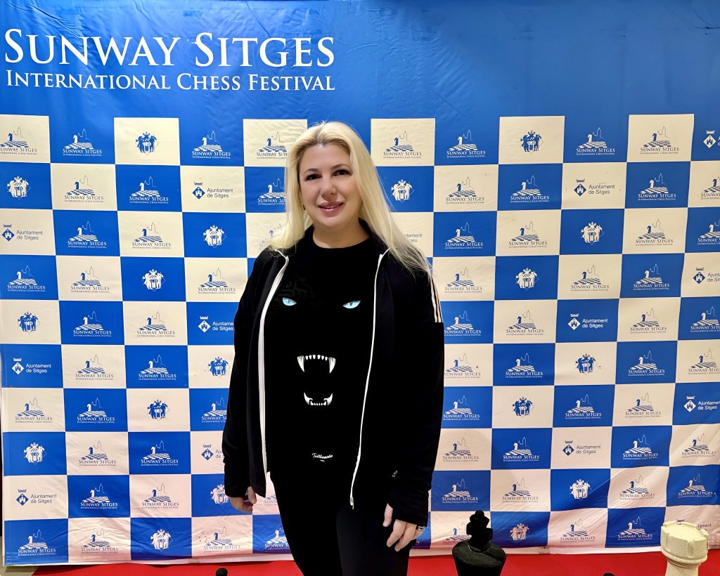 Susan Polgar, en Sitges, ha señalado los errores cometidos por la FIDE. Foto: David Llada / Sunway Festival
