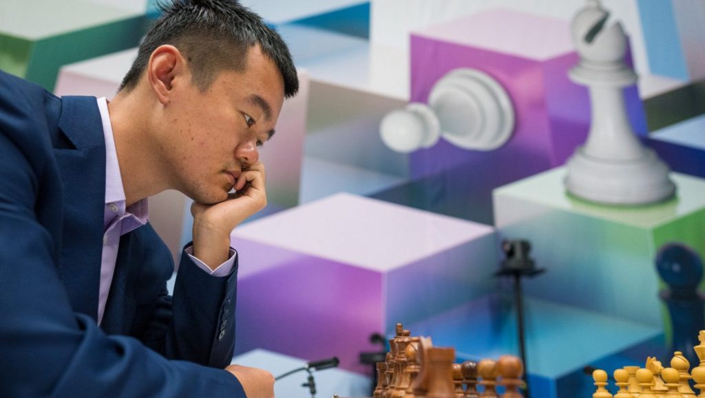 Ding Liren, en el Tata Steel de Wijk aan Zee. Foto: Lennart Ootes