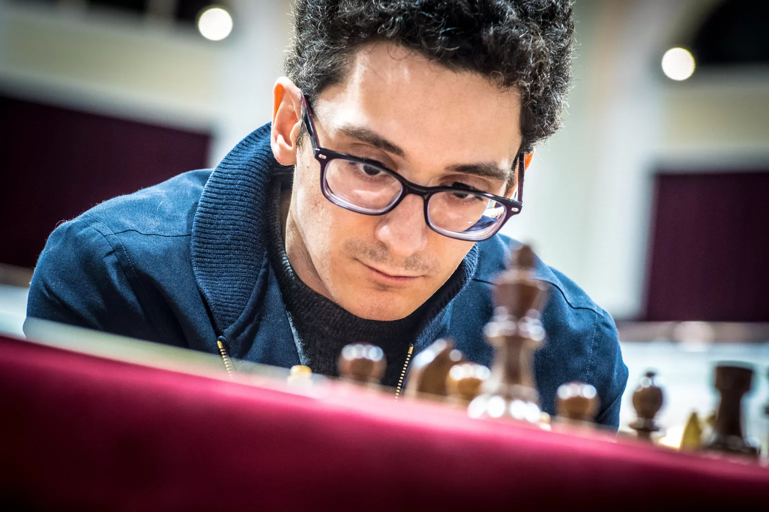 Fabiano Caruana, fotografiado por Anna Shtourman