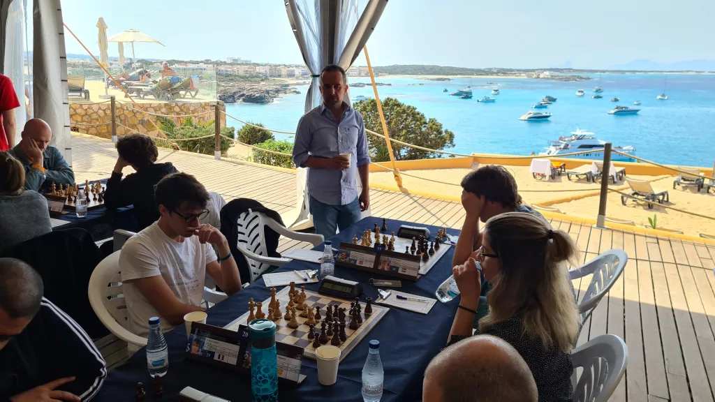 Imagen del Sunway Chess Festival, en Formentera