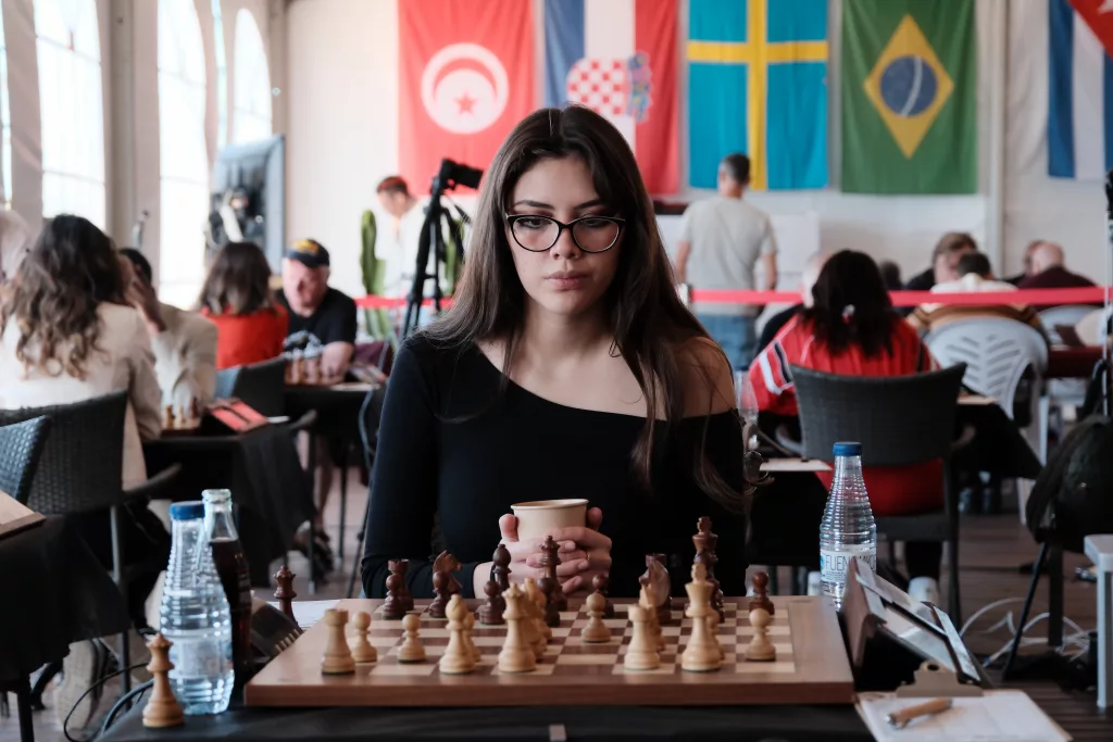 Alexandra Prado, en el Sunway Chess de Formentera. Foto: FMB / Damas y Reyes