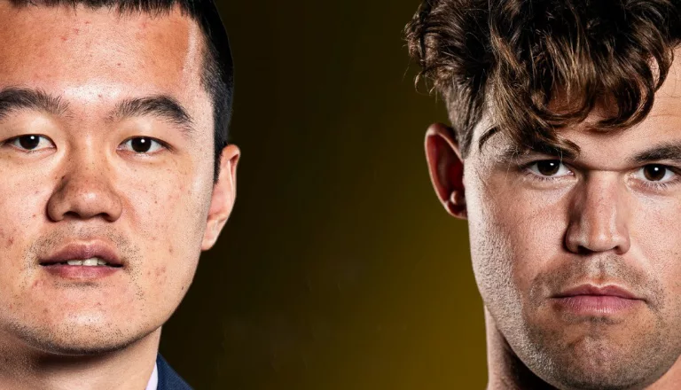 Ding Liren-Magnus Carlsen