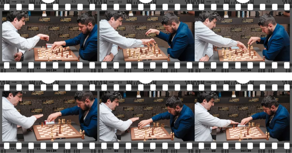 Vladimir Kramnik y José Martínez, en el Clash of Claims