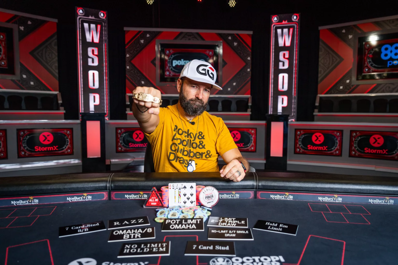Daniel Negreanu, triunfador de nuevo en las WSOP