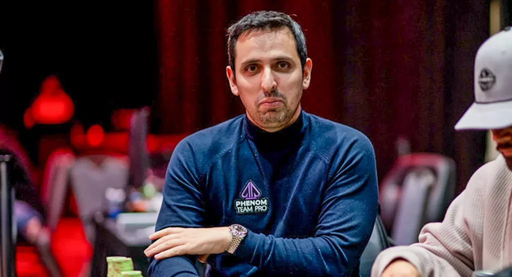 Sergio Aído, ganador de un brazalete de las WSOP y del mayor premio de su carrera. Foto: WSOP / PokerNews