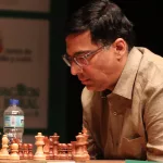 Vishy Anand, en el Magistral de León de 2024. Foto: Luque