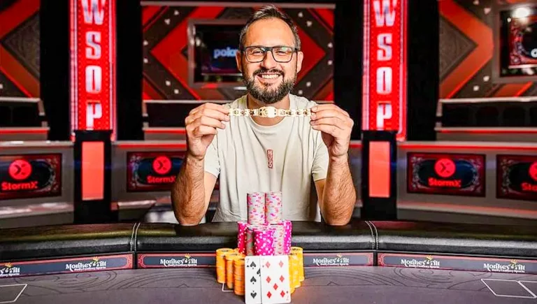 Martín Alcaide, ganador del Colossus en las WSOP 2024