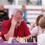 José Fernando Blanco, en el Abierto de Semana Santa de San Vicente del Raspeig, en 2025. Foto: FMB / Damas y Reyes