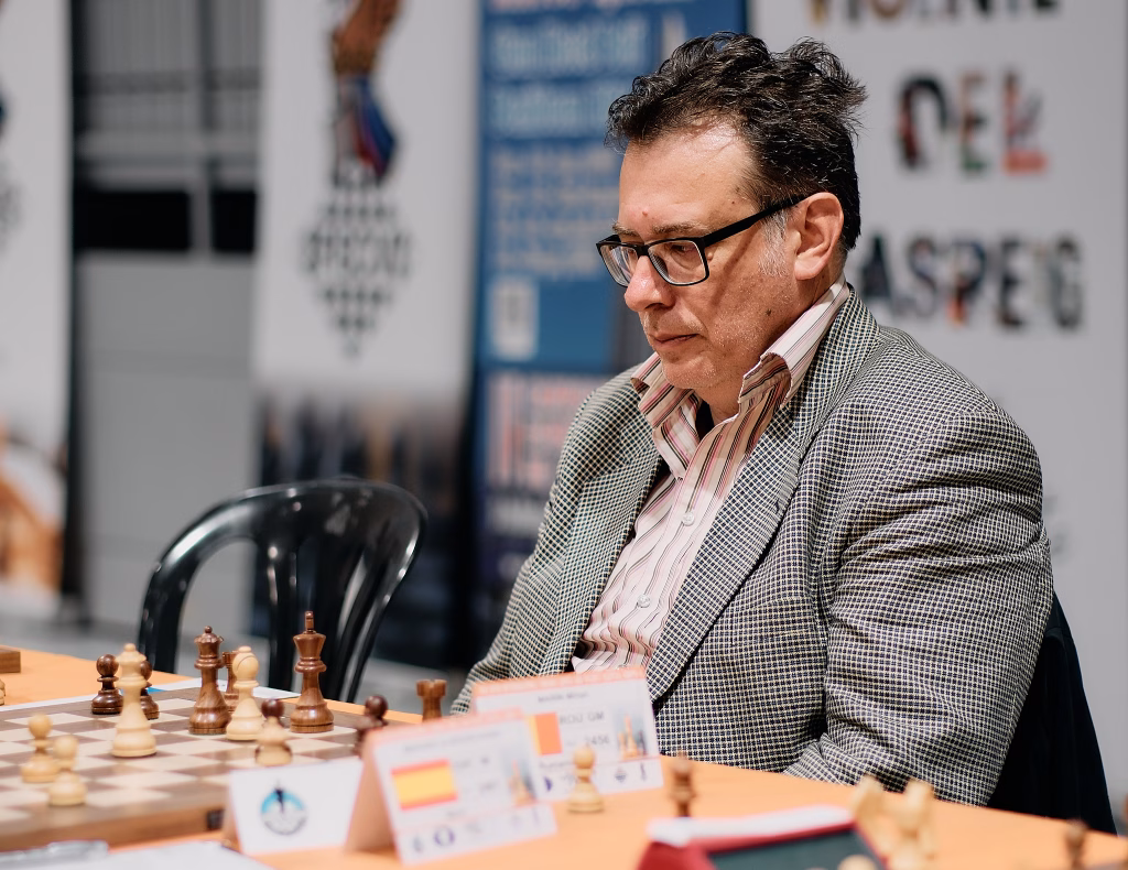Mihail Marin, un gran maestro que suele participar en los torneos de ajedrez de Alicante