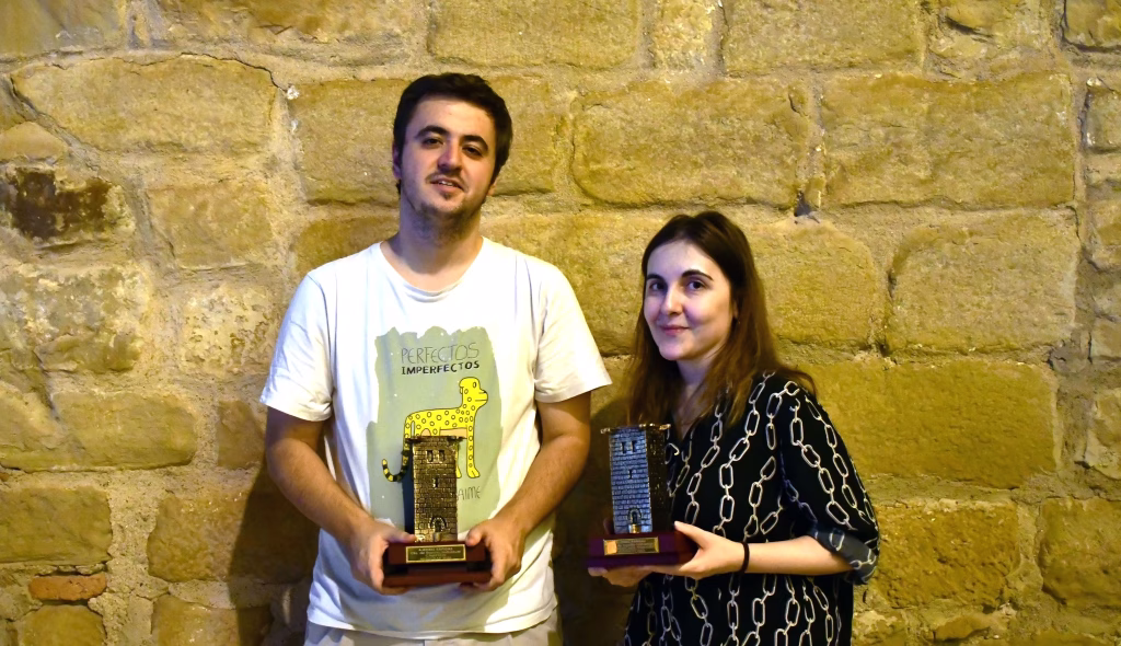 Jaime Santos y Ana Matnadze, campeones de España de ajedrez rápido. Foto: FEDA