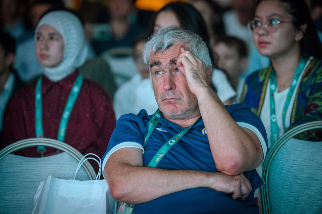 Vasyl Ivanchuk sí estuvo en la entrega de premios. Foto: Michal Walusza / FIDE