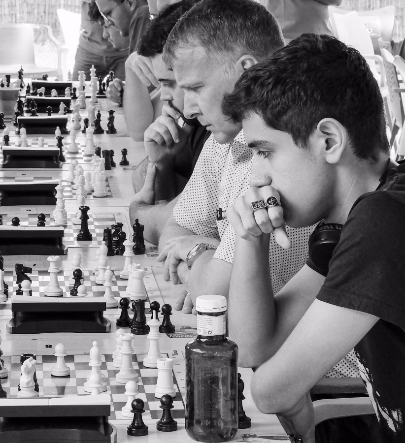 Ajedrez, piscina y un conjuro en San Sebastián de los Reyes Sanse piscina 15 Sebastián Reyes, ganador del torneo de la piscina. Foto: FMB / Damas y Reyes