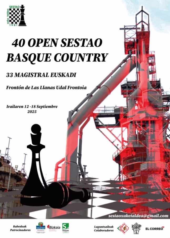 Cartel del Open de Sestao