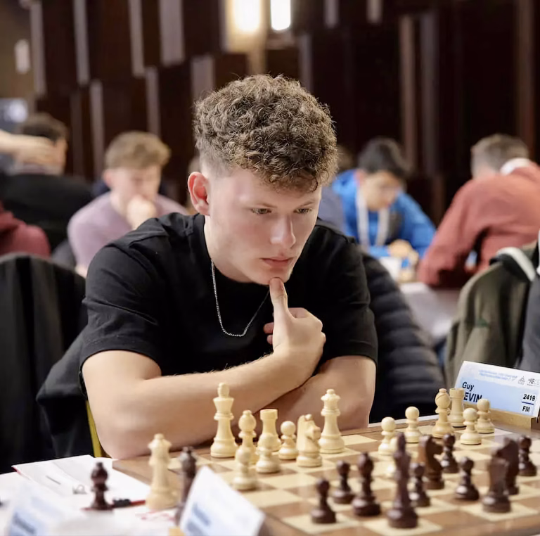 Guy Levin, el mejor de los jugadores israelíes que jugarán en Sestao. Foto: Club de Ajedrez Arona (Tenerife)