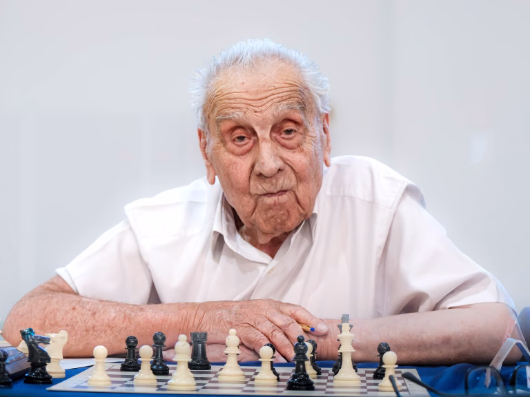 Manuel Alvarez Escudero, en el Abierto de Moratalaz de 2025. Foto: FMB / Damas y Reyes