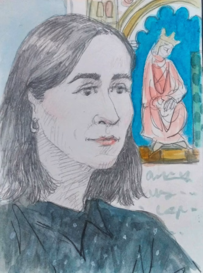 Un rey, una profesora y una doncella en apuros Foto 09 Laura, vista por María José Acosta Malo