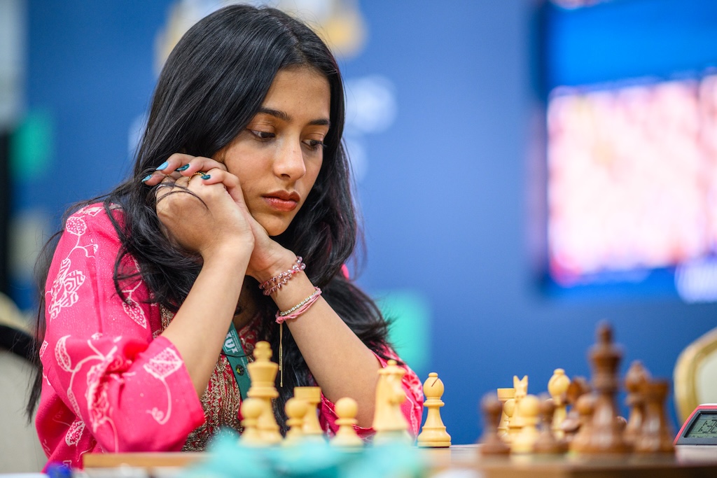 Divya Deshmukh, jugadora del año. Foto: Michal Walusza / FIDE