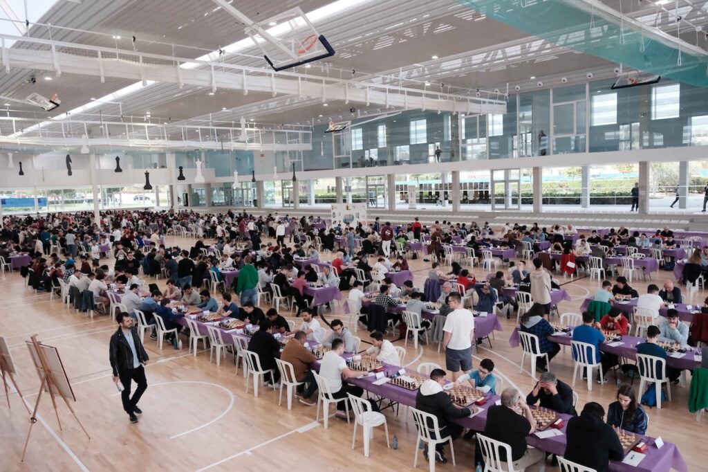 El abierto de San Vicente del Raspeig es el líder de los mejores torneos celebrados en España en 2025. Foto: FMB / Damas y Reyes