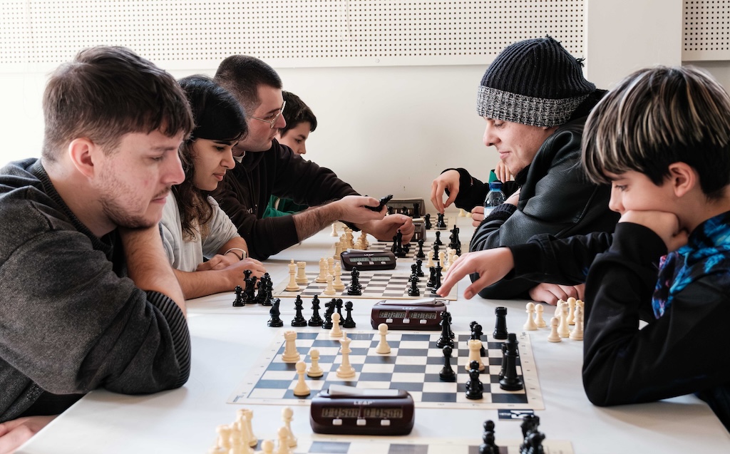 La media de edad de los participantes en Arzúa era muy joven. Foto: FMB / Damas y Reyes