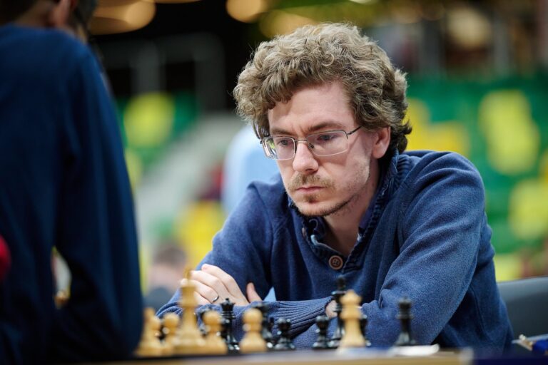 David Antón, en el Europeo individual celebrado en Polonia. Foto: ECU