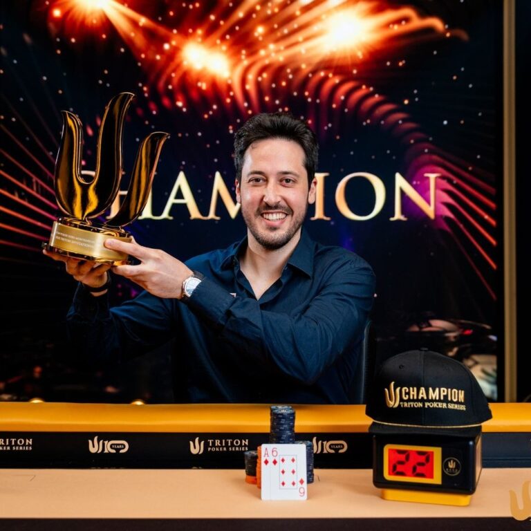 Adrián Mateos gana en Montenegro el mayor premio del póker español: 6,37 millones de dólares adrian mateos triton Mateos, ganador del mayor premio del póker español, en las Triton Series de Montenegro