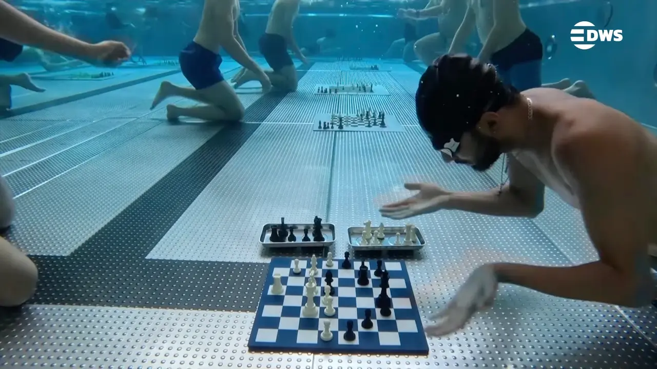 Imagen del Mundial de Ajedrez y Buceo celebrado en Polonia