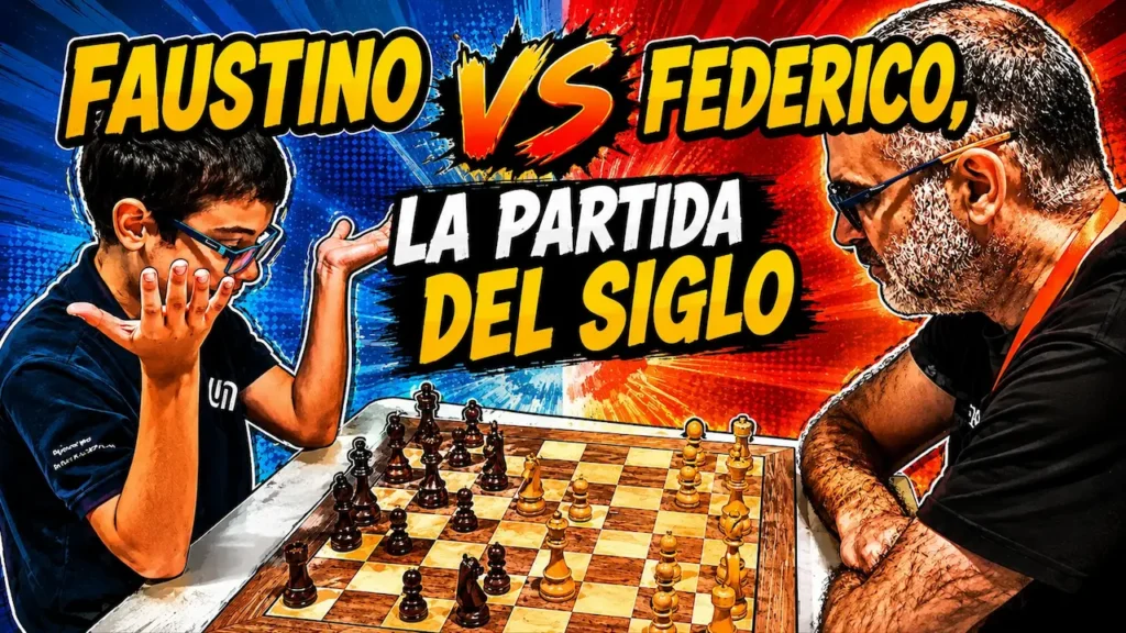 Faustino Oro vs. Federico Marín, la partida del siglo