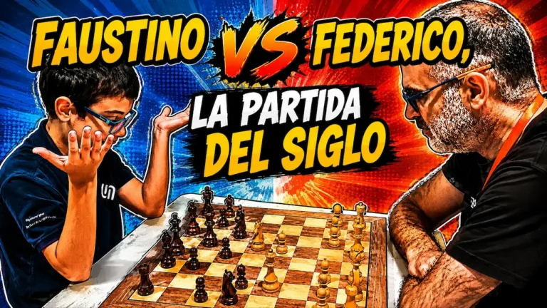 Faustino Oro vs. Federico Marín, la partida del siglo