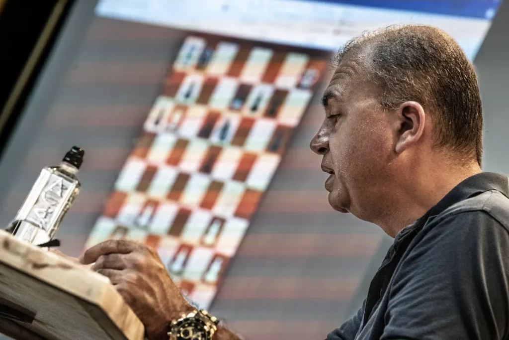 Ivan Sokolov, fotografiado por David Llada