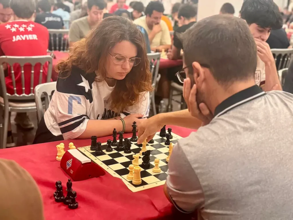 Marta García, en el Campeonato de España 2026, donde solo perdió contra el campeón absoluto, Alan Pichot. Fotos: FEDA