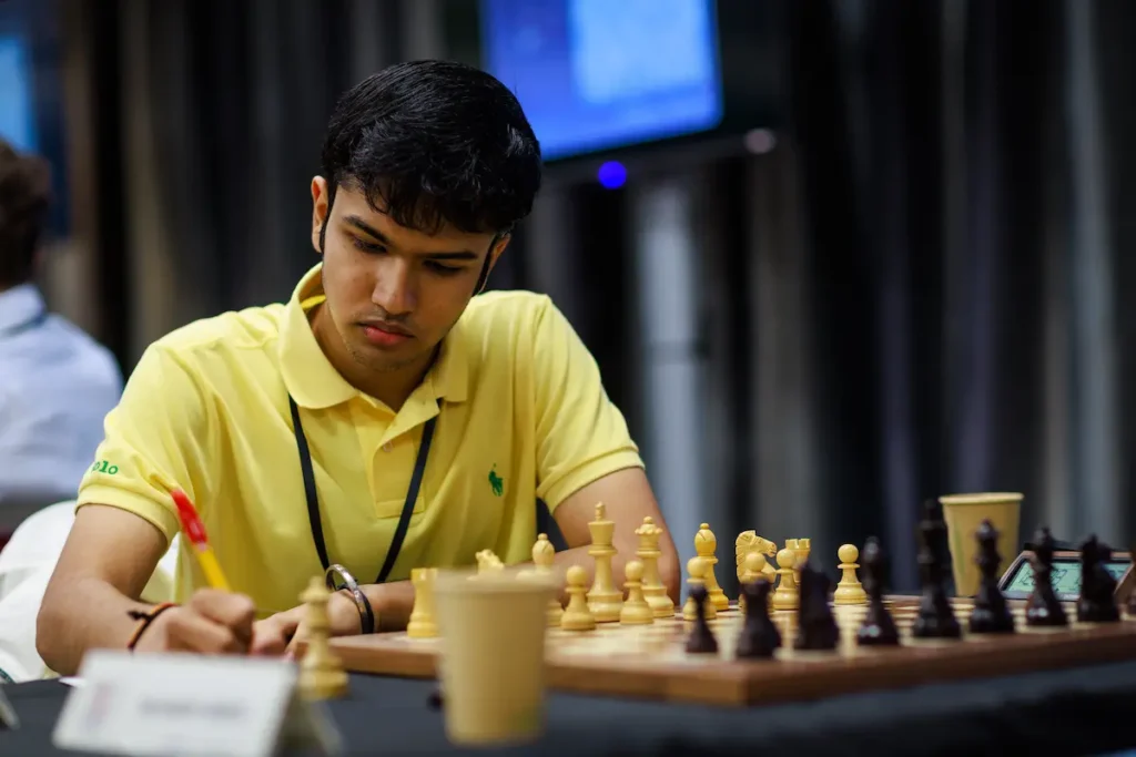 Shreyas Royal, campeón británico a los 17 años. Foto: Federación Inglesa de Ajedrez