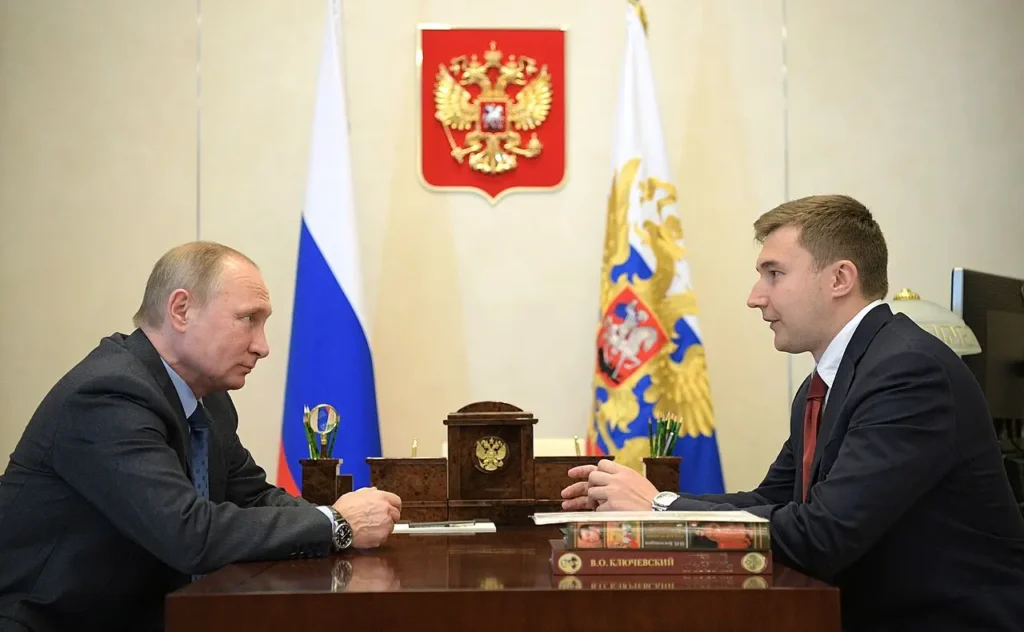 Sergey karjakin y Vladimir Putin, en 2017. Foto: Kremlin.ru