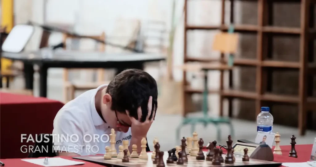 Faustino Oro, en un vídeo de recuerdo del Leyendas y Prodigios de 2025 © Damas y Reyes
