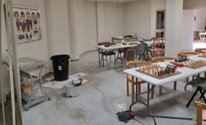Imagen del club Silla, afectado por inundaciones