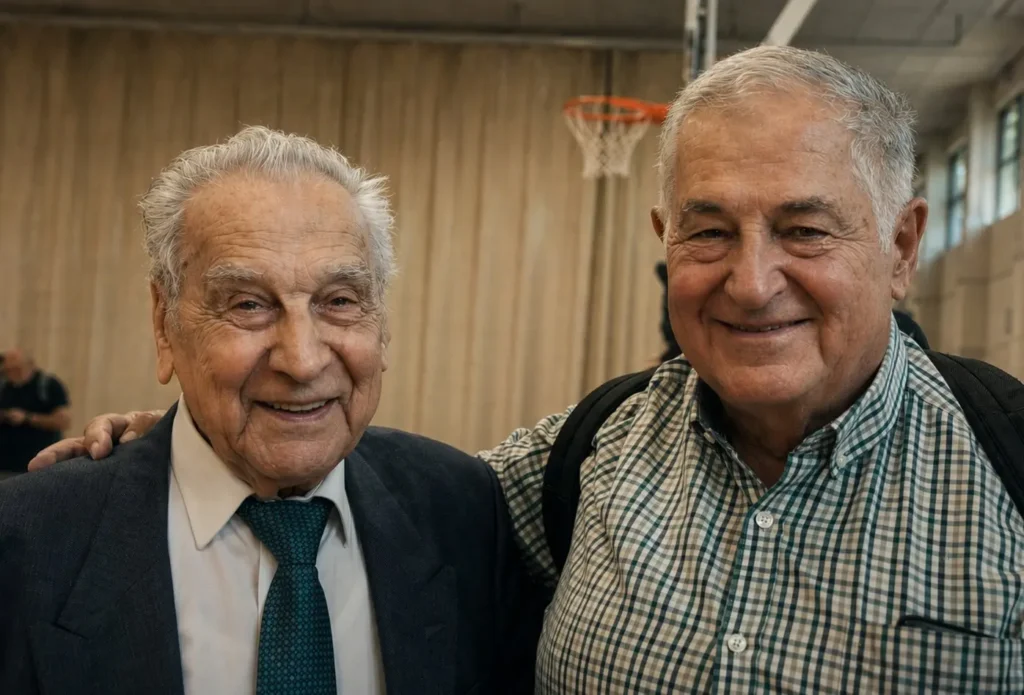 Don Manuel y René Mayer, también fotografiados por Luis Reyes