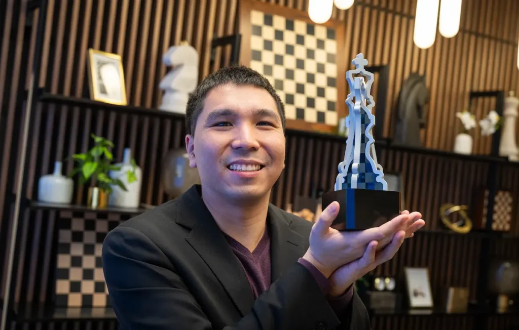 Wesley So, campeón de Estados Unidos. Foto: Lennart Ootes
